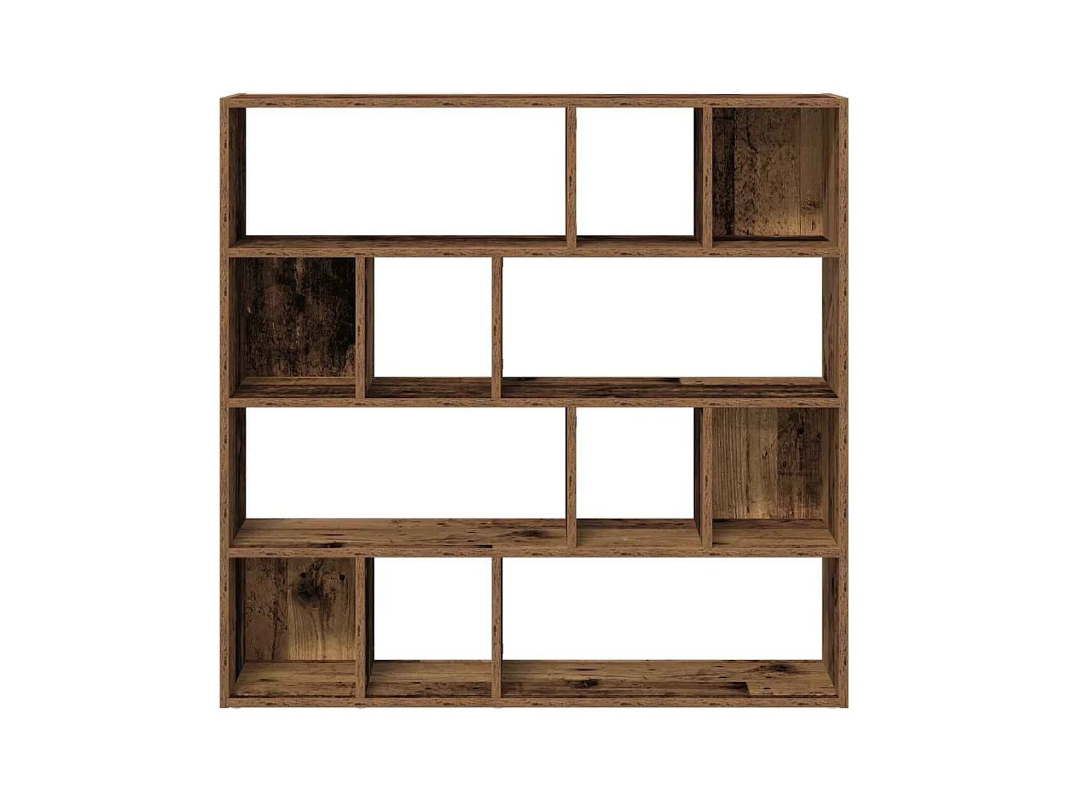 Bibliothèque/Séparateur de pièce vieux bois 105x24x102 cm