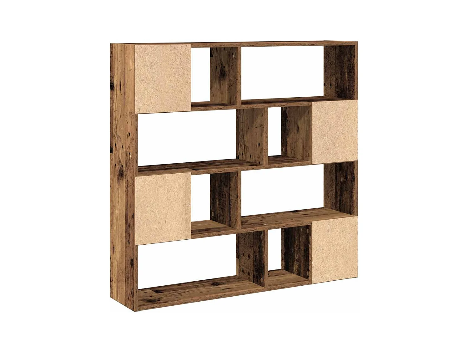 Bibliothèque/Séparateur de pièce vieux bois 105x24x102 cm