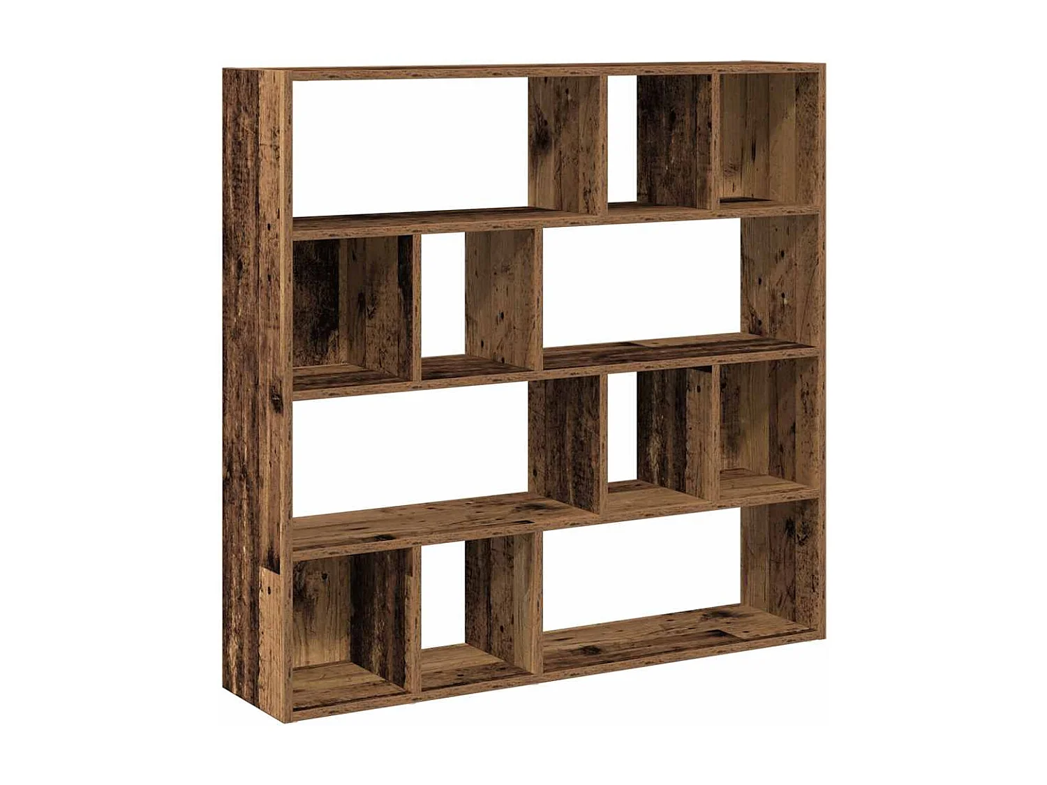 Bibliothèque/Séparateur de pièce vieux bois 105x24x102 cm