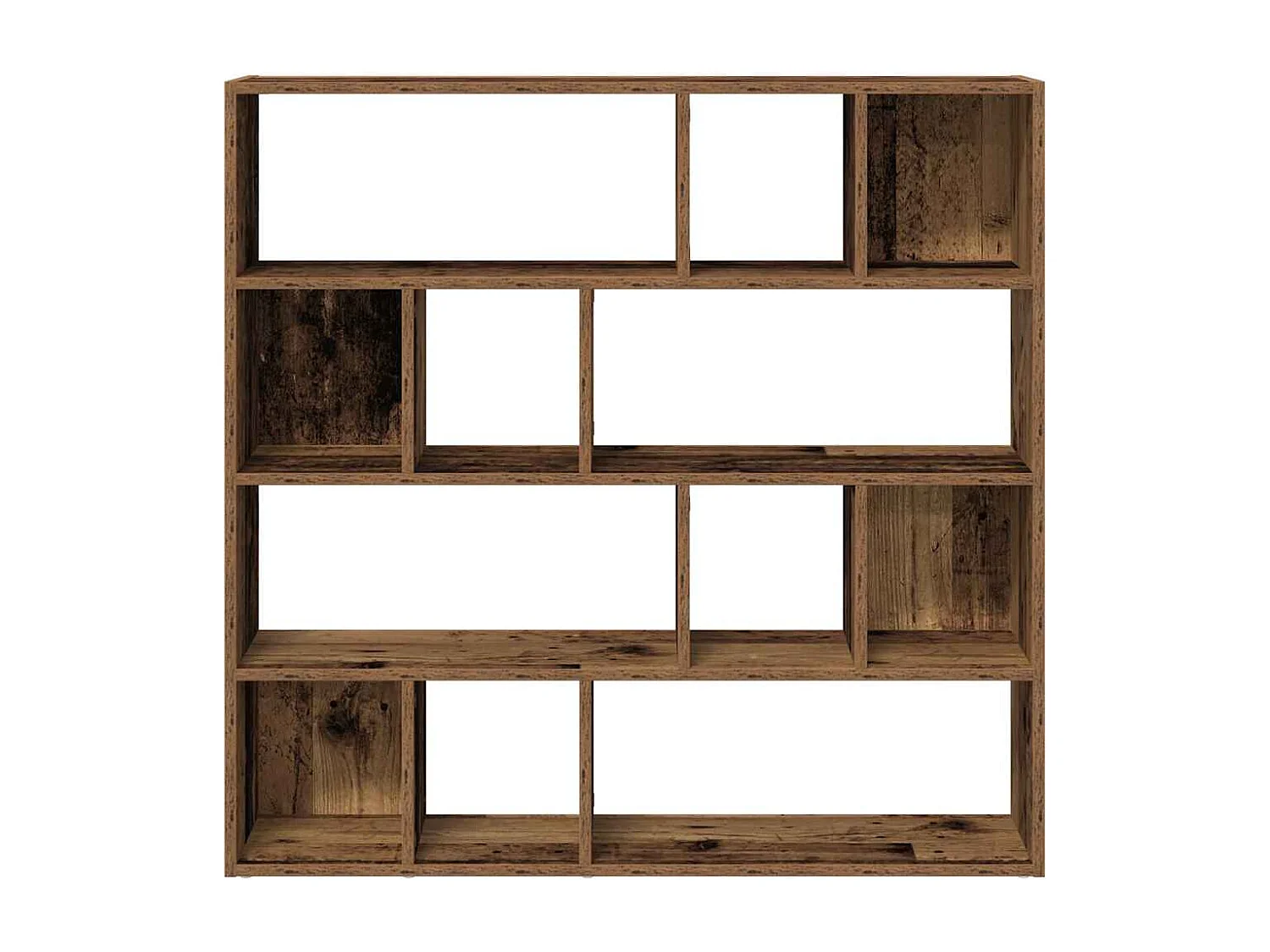 Bibliothèque/Séparateur de pièce vieux bois 105x24x102 cm