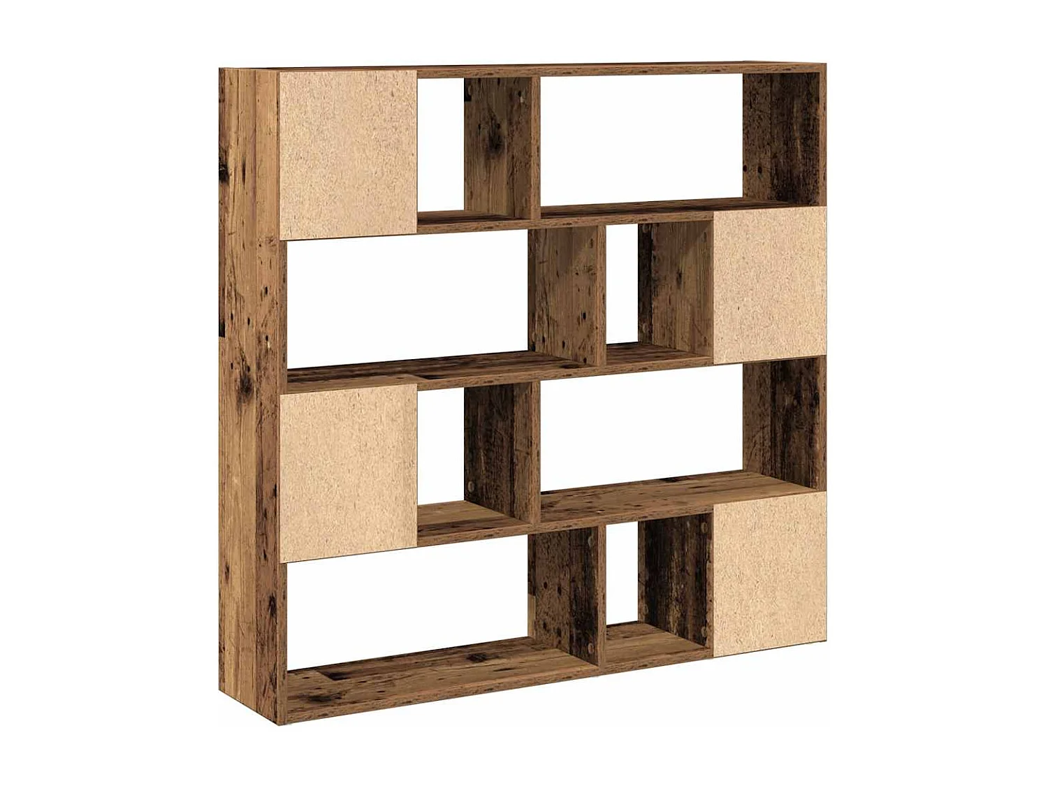 Bibliothèque/Séparateur de pièce vieux bois 105x24x102 cm