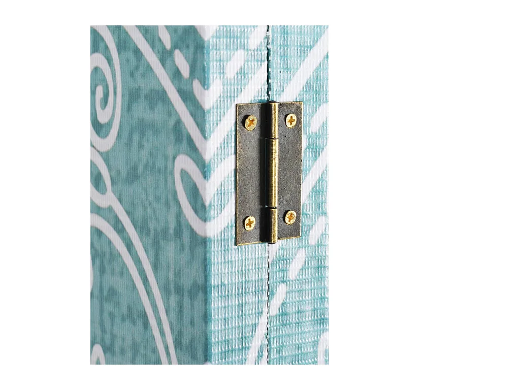 Mampara plegable 200 x 170 cm Papillon Bleu