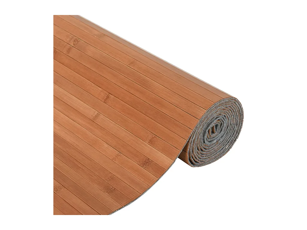 Bruine scheidingswand 165x800 cm bamboe