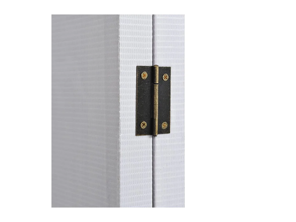 Faltbare Trennwand 160x170 cm New York Schwarz und Weiß