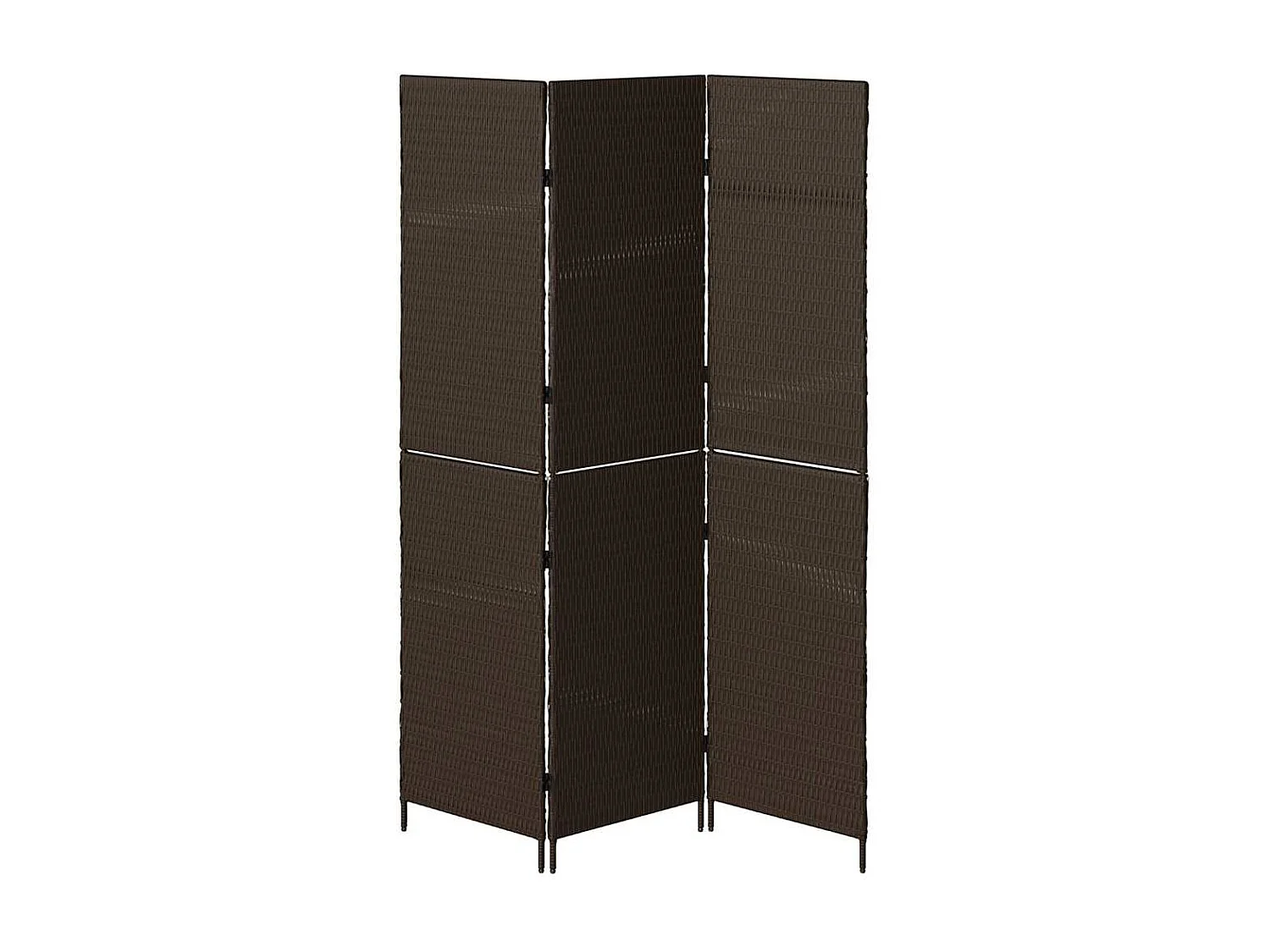 Paravent Marron 146 x 180 cm. polyrotin