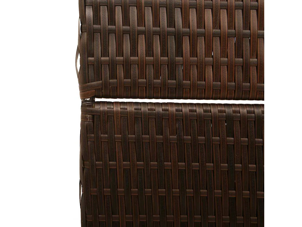 Paravent Marron 146 x 180 cm. polyrotin