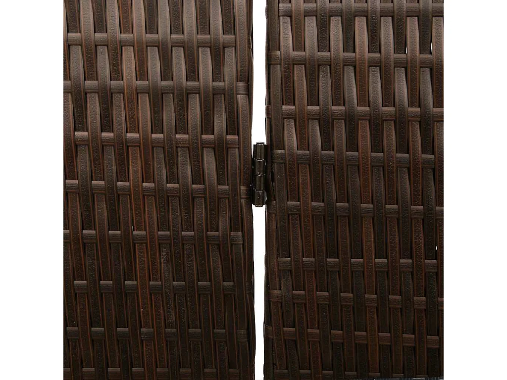 Paravent Marron 146 x 180 cm. polyrotin