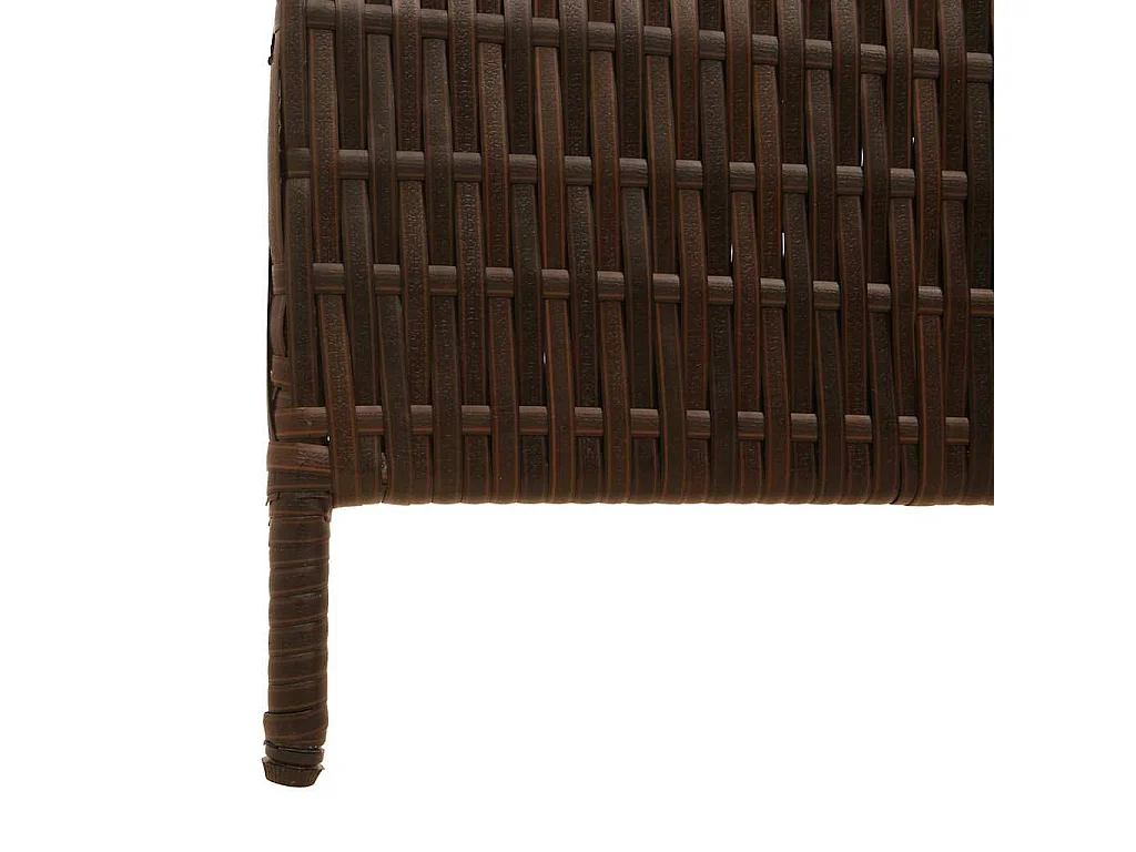 Paravent Marron 146 x 180 cm. polyrotin