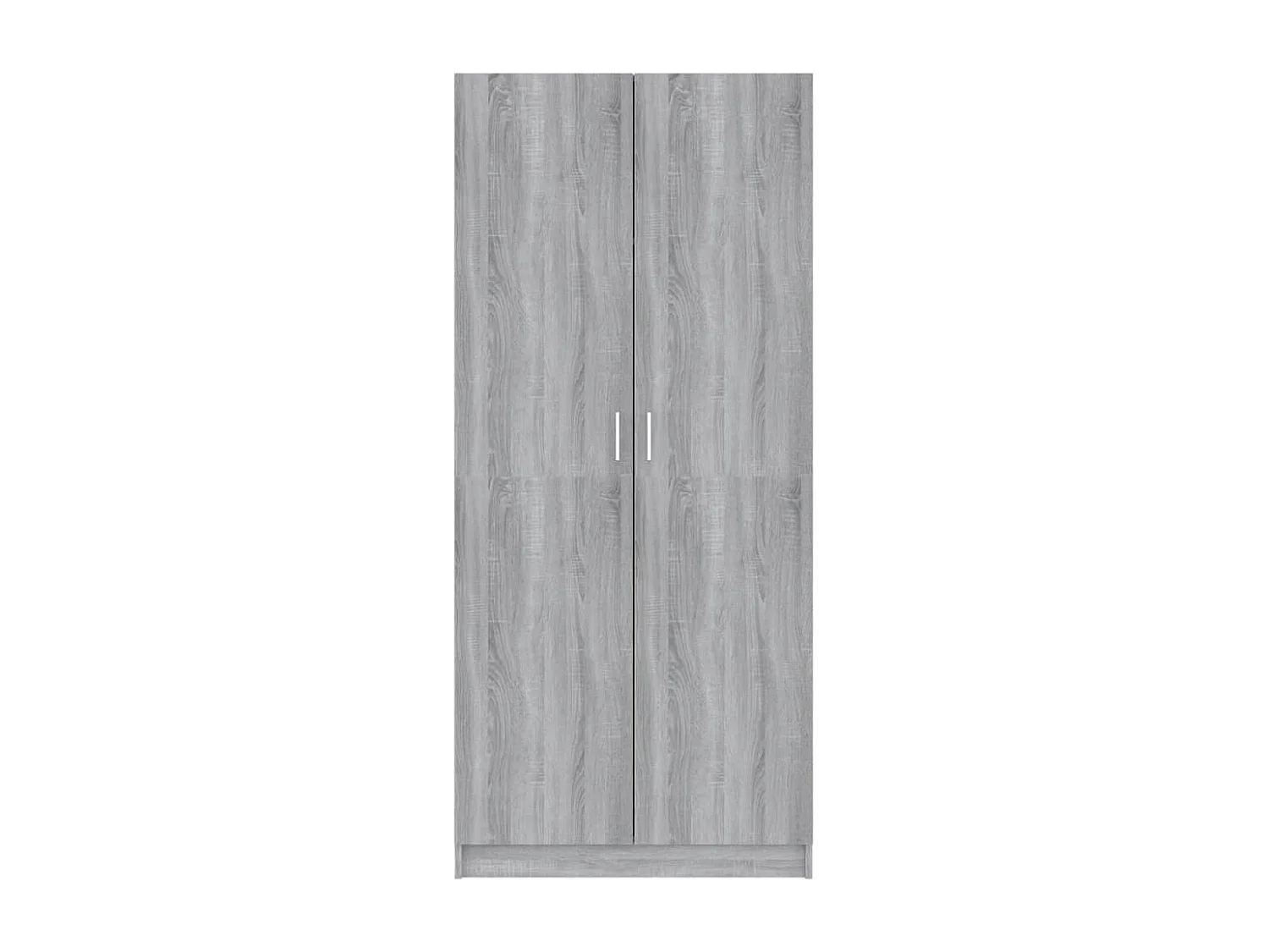 Armario Sonoma Gris 80x52x180 cm Madera de Ingeniería