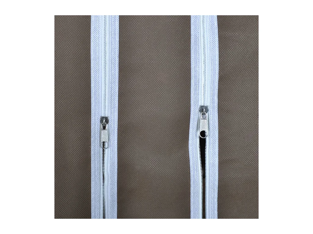 Armadio con scomparti e aste 45 x 150 x 176 cm Marrone