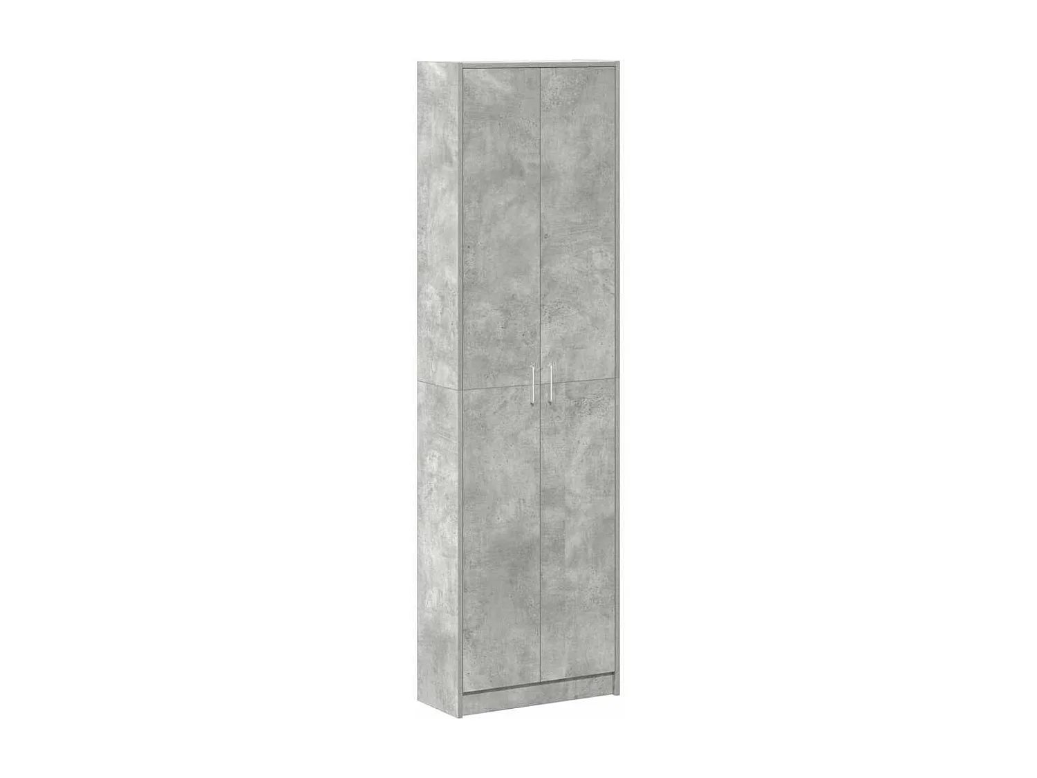 Armoire Gris béton 55 x 25 x 189 cm Bois d'ingénierie