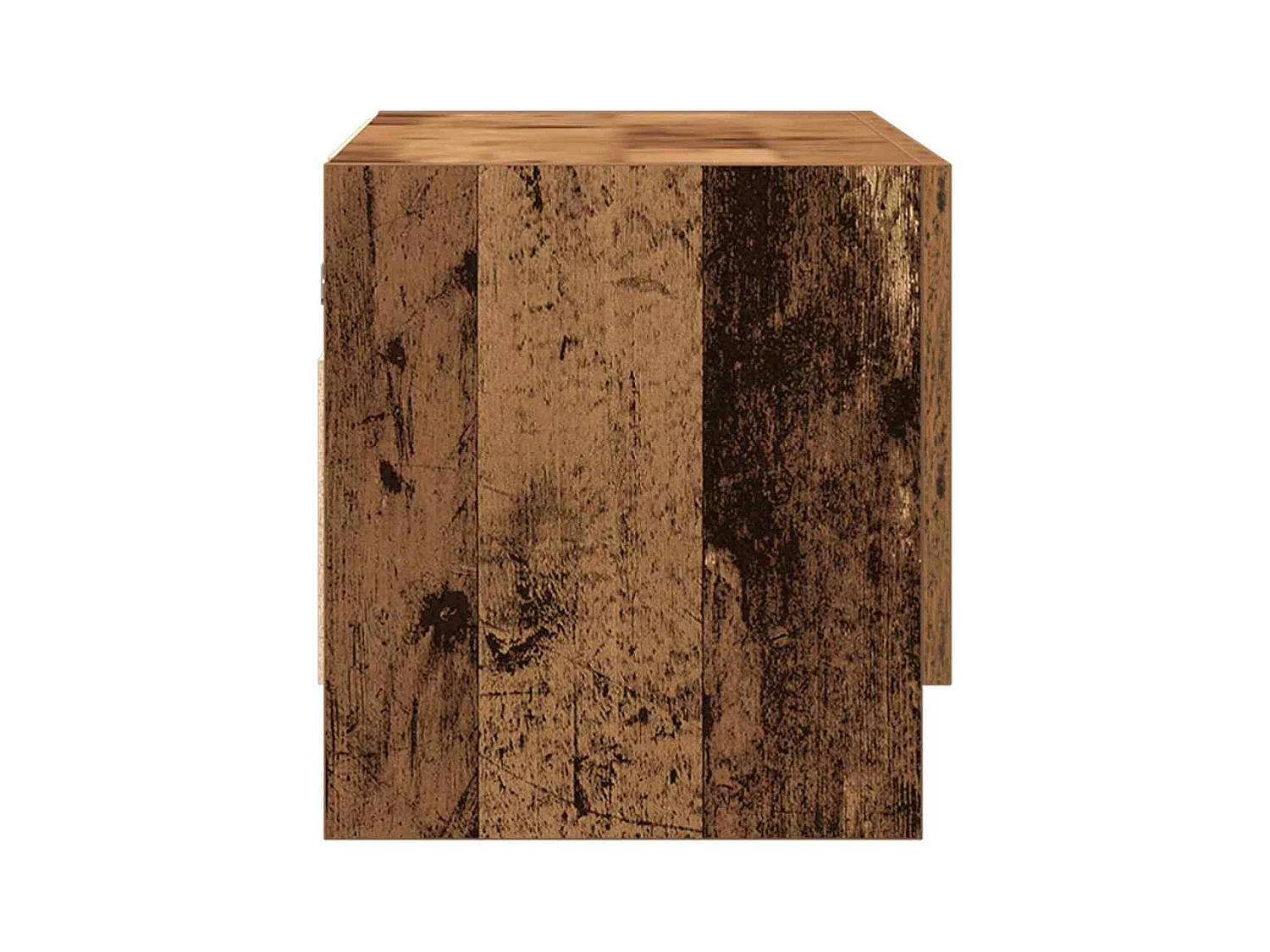 Garde-robe vieux bois 70x32,5x35 cm bois d'ingénierie