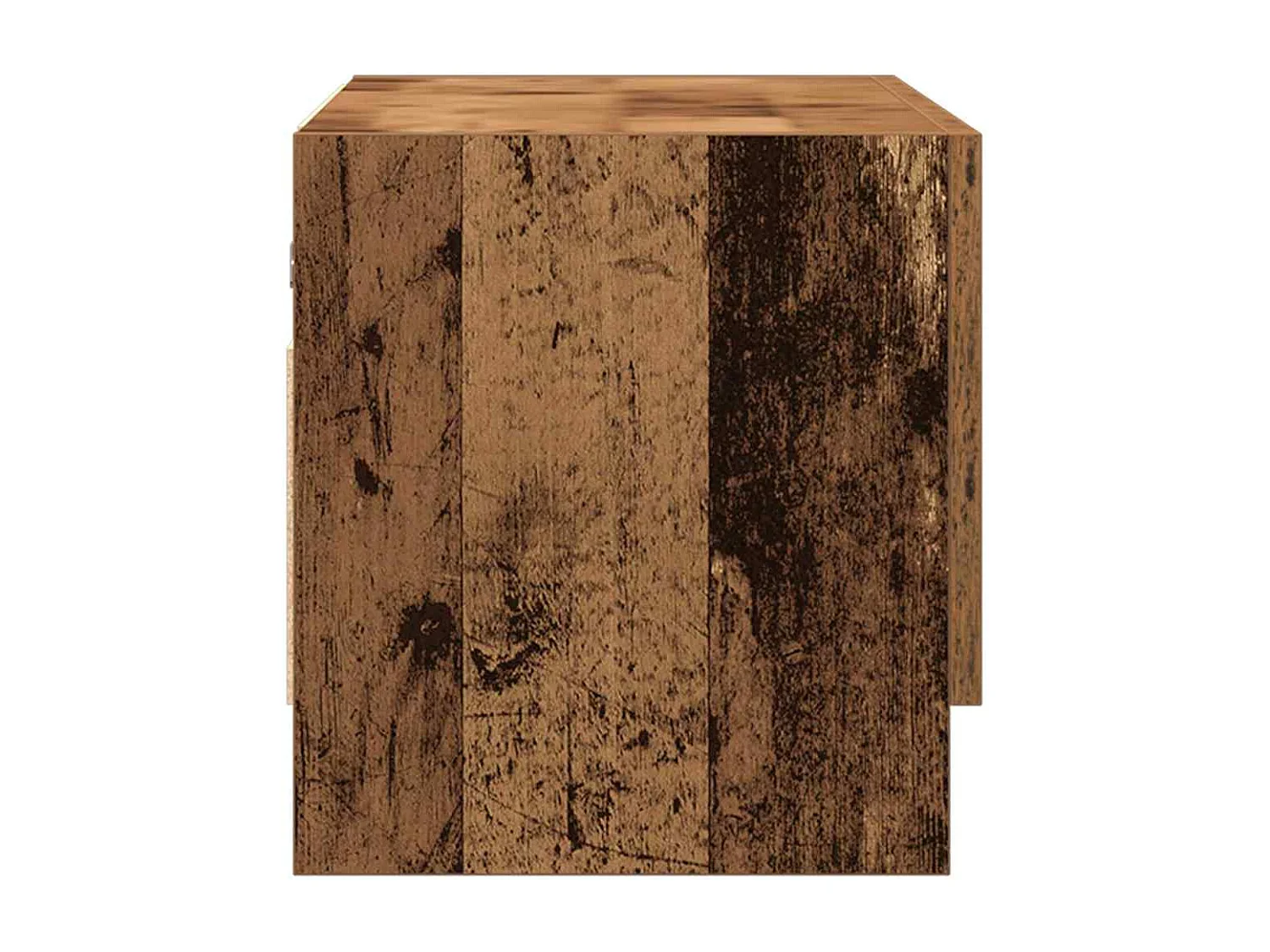 Garde-robe vieux bois 70x32,5x35 cm bois d'ingénierie