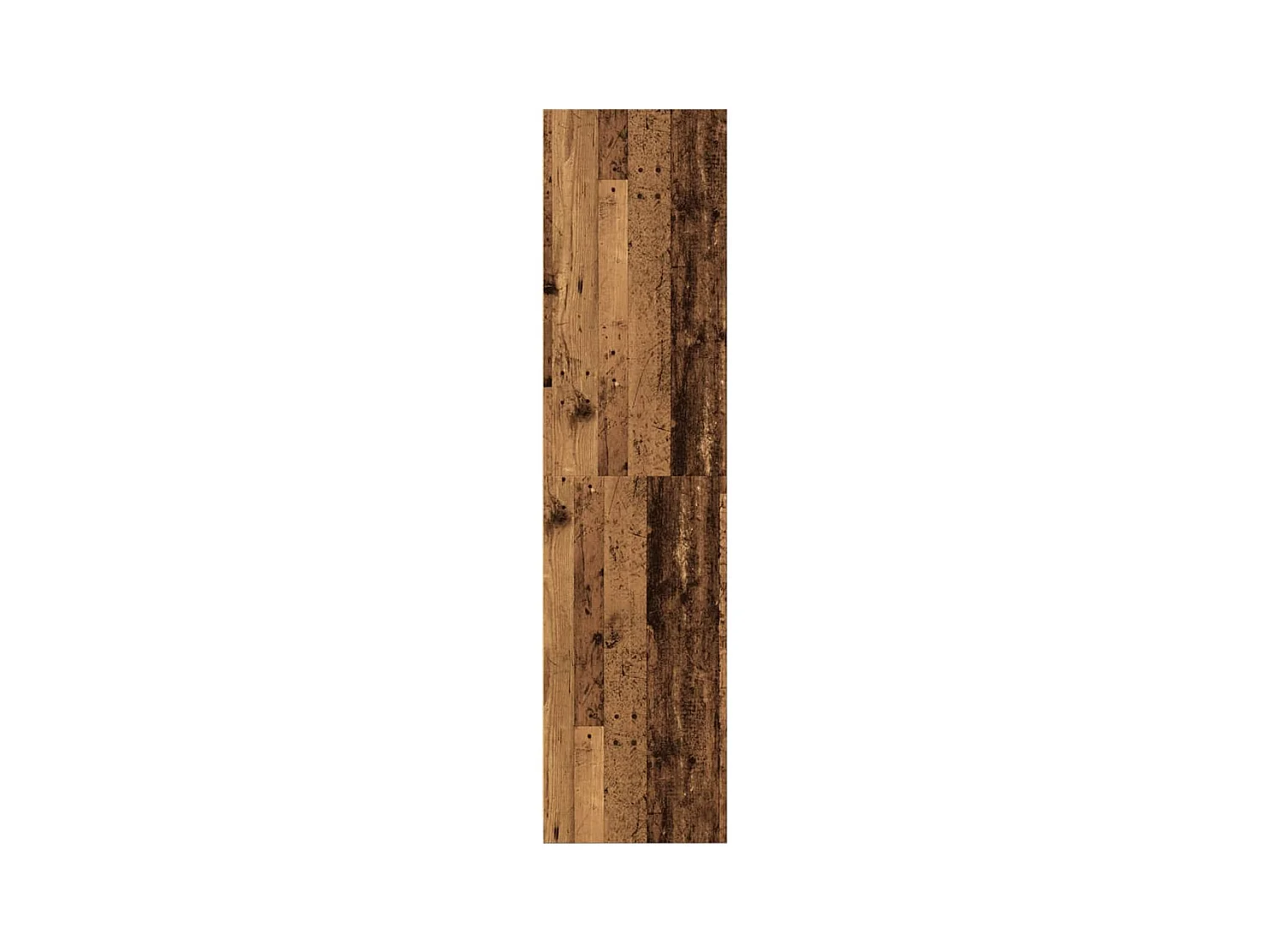 Kledingkast oud hout 80x50x200 cm bewerkt hout