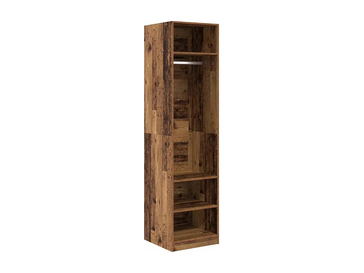 Armoire avec étagère Bois ancien Bois d'ingénierie
