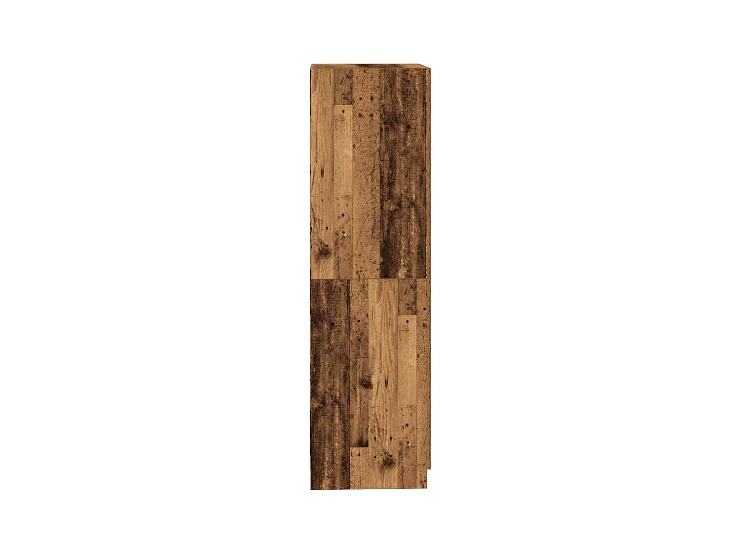 Kledingkast oud hout 90x52x200 cm bewerkt hout