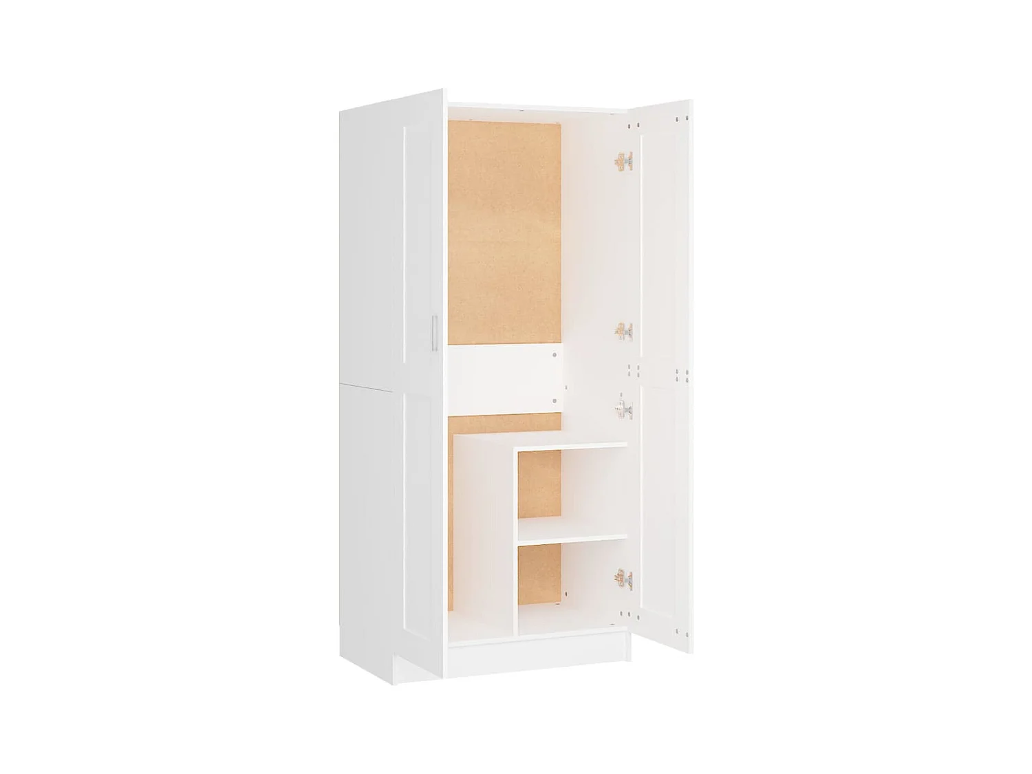 Garde-robe Blanc 82,5x51,5x180 cm Aggloméré