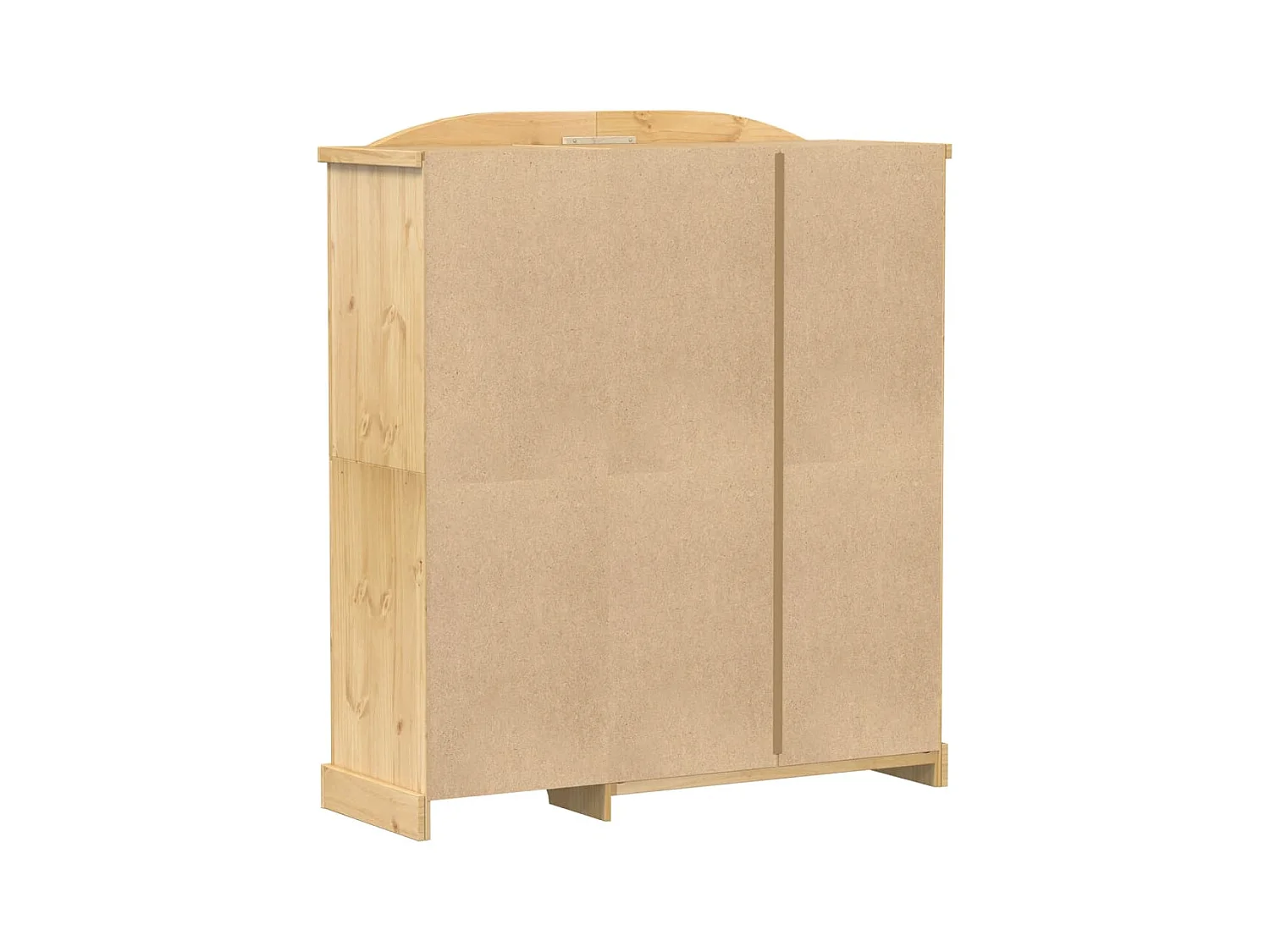 Garde-robe Corona 151,5x52x170 cm bois de pin massif