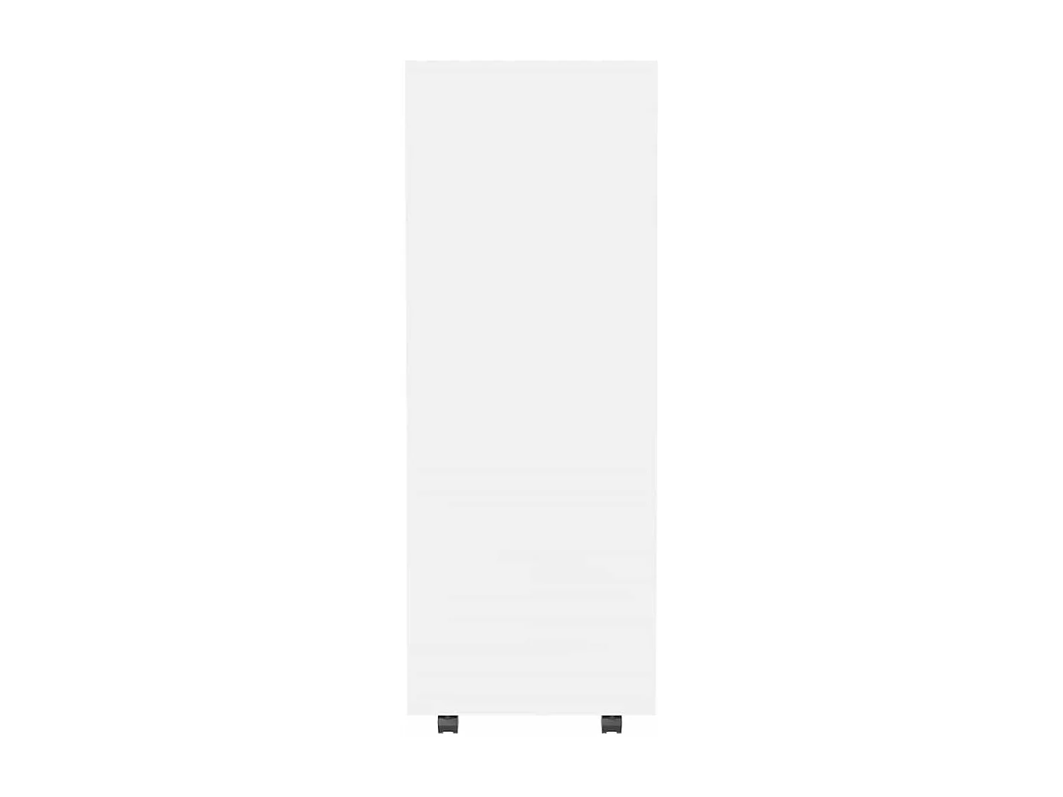 Armario blanco 80x40x110 cm Madera contrachapada