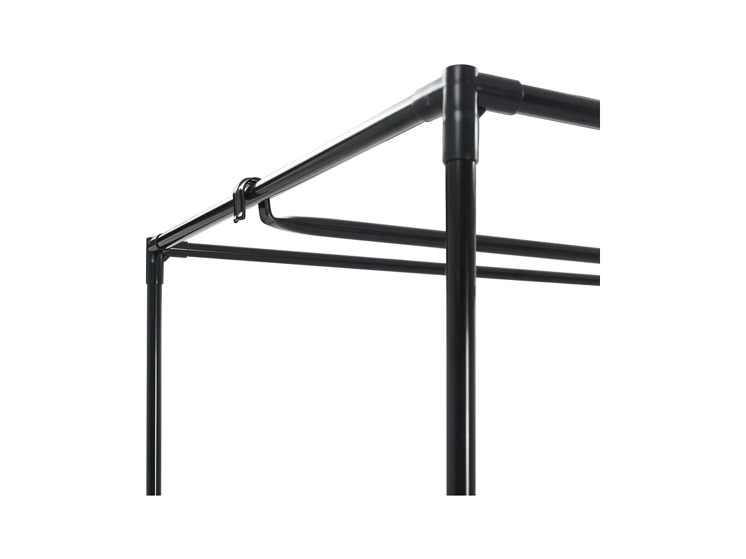 Grijze kledingkast 75x50x160 cm