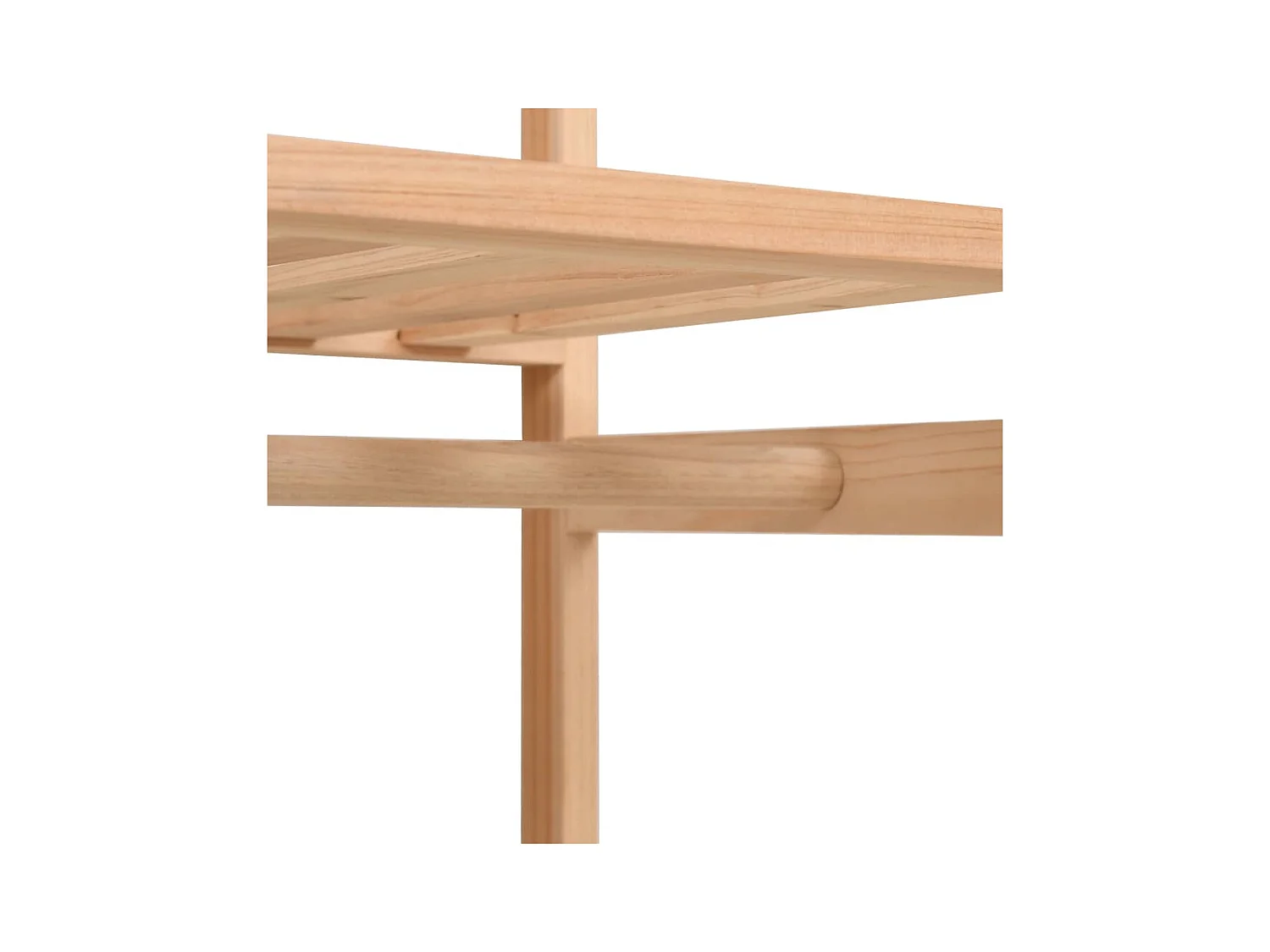 3-stöckiger Kleiderschrank 110 x 40 x 170 cm