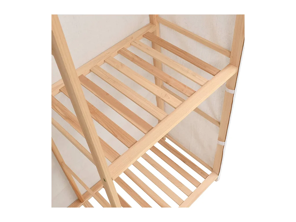 Armario de 3 niveles 110 x 40 x 170 cm