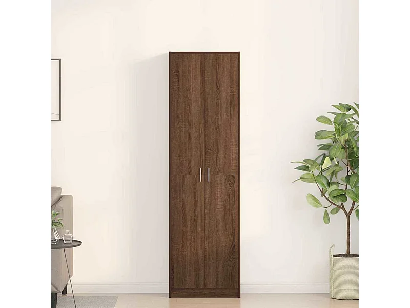 Armoire Chêne marron 55 x 25 x 189 cm Bois d'ingénierie