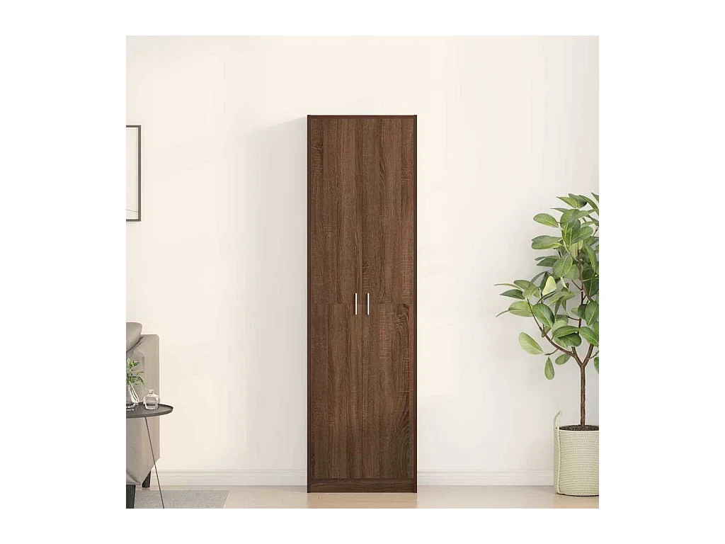 Armoire Chêne marron 55 x 25 x 189 cm Bois d'ingénierie