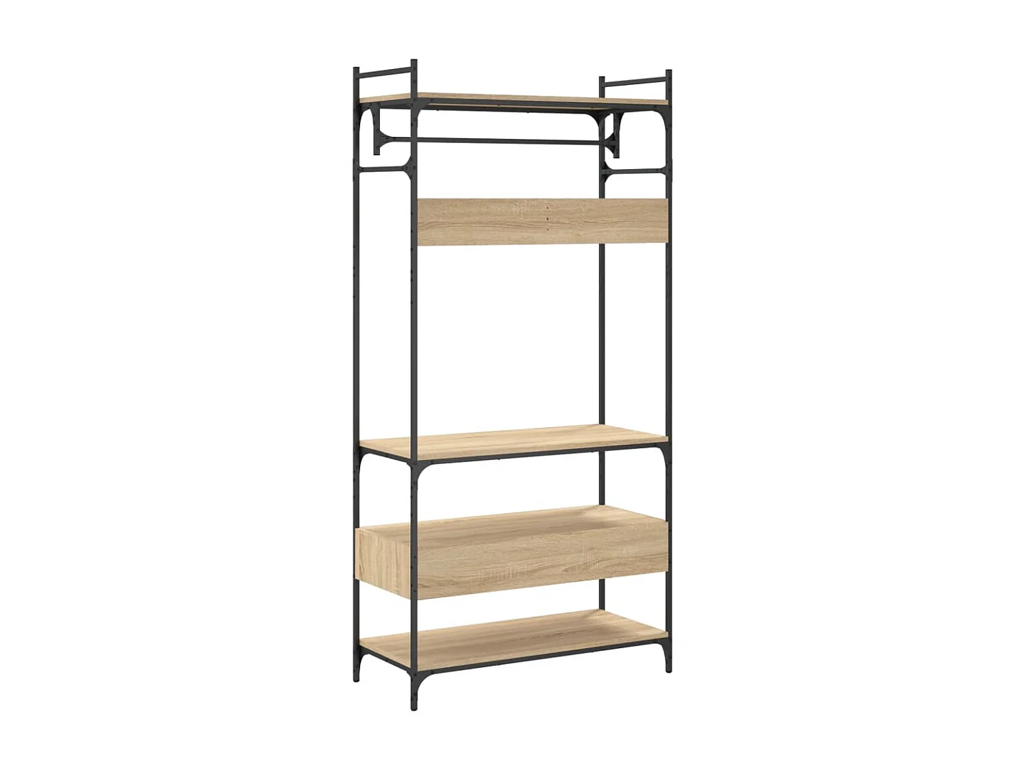 Armoire à tiroirs chêne sonoma 89x39x184,5 cm bois d'ingénierie