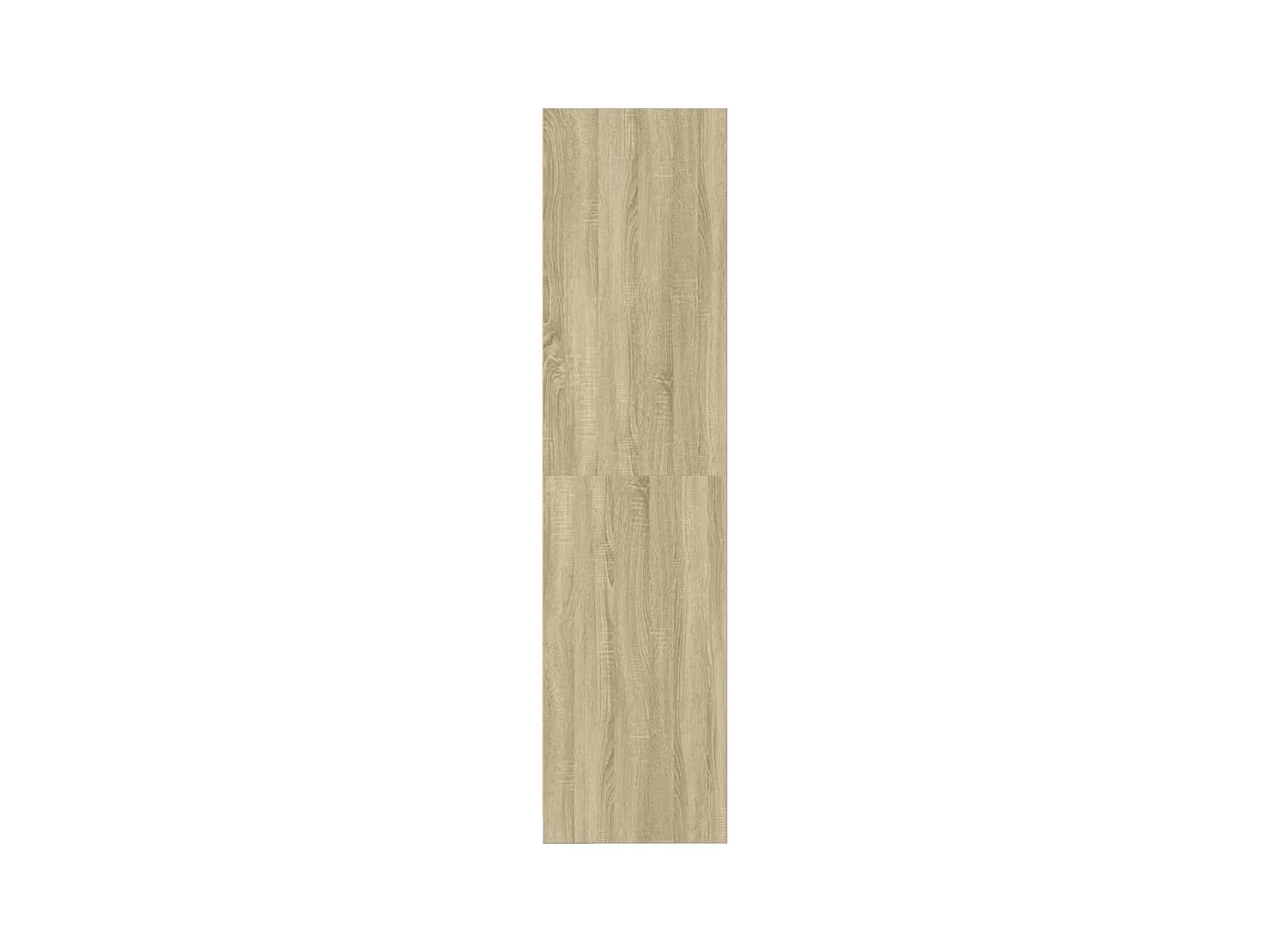 Sonoma eiken kledingkast 80x50x200 cm bewerkt hout