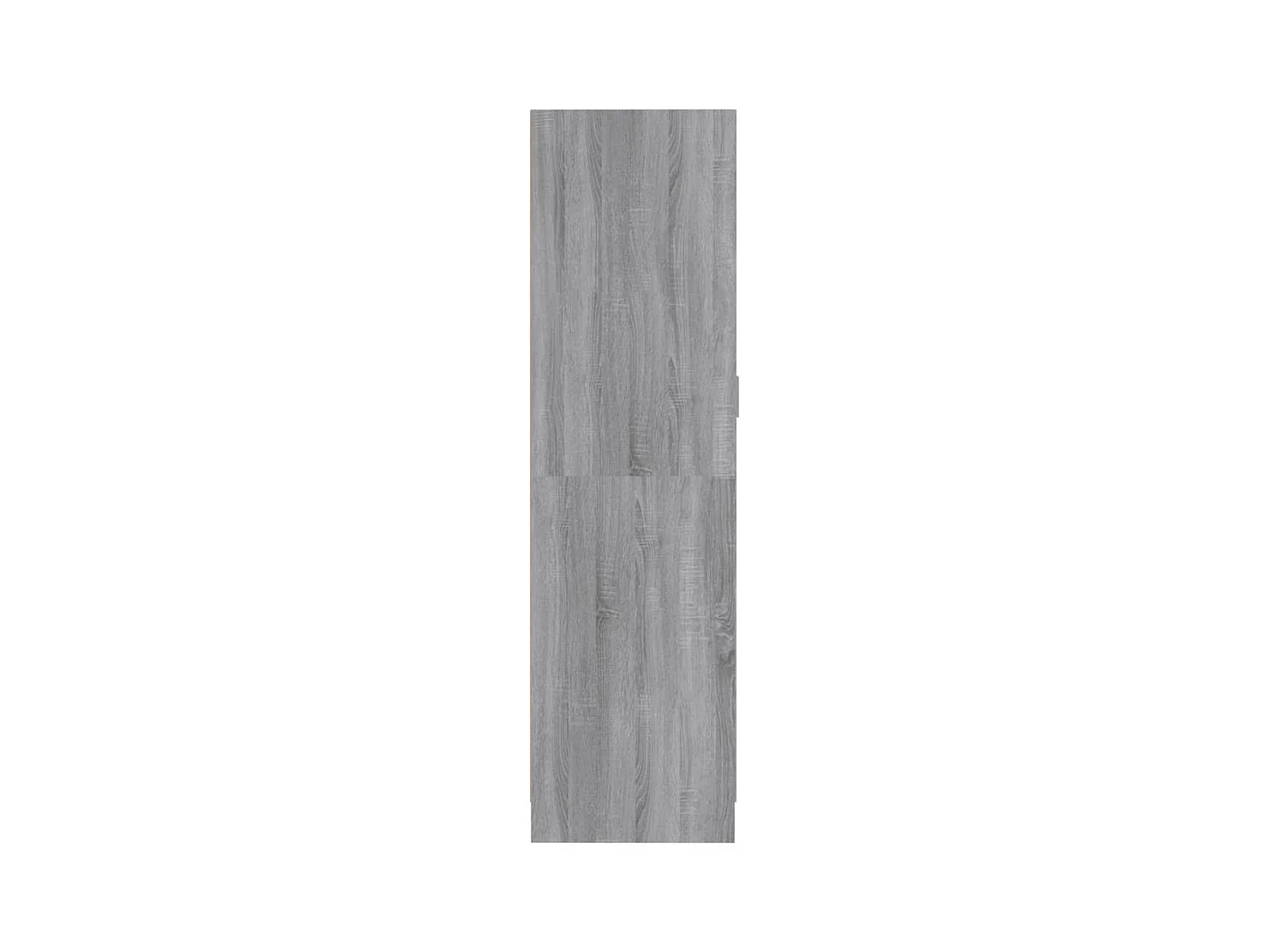 Sonoma Grey Garderobekast 82,5x51,5x180 cm Bewerkt Hout