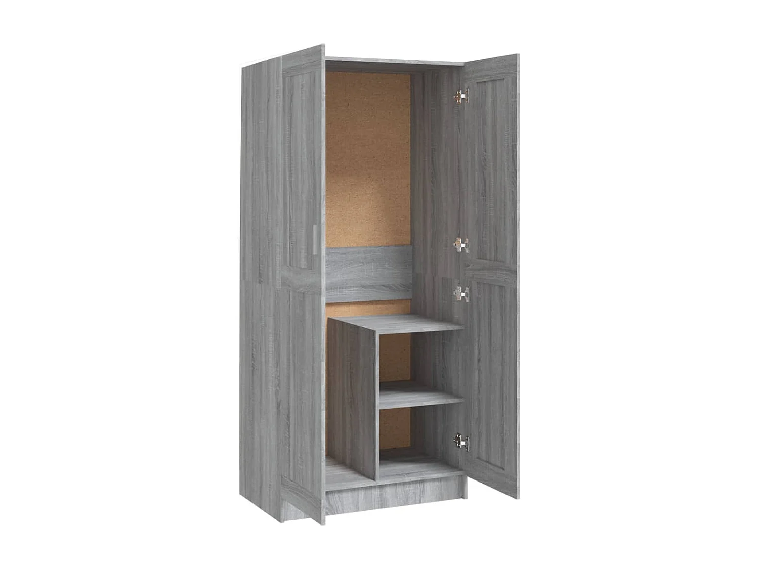 Garde-robe Sonoma gris 82,5x51,5x180 cm Bois d'ingénierie