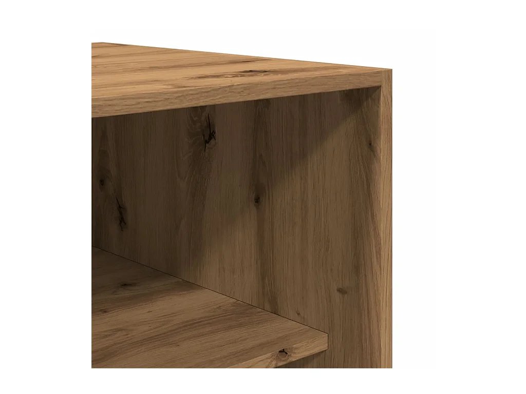 Handgemaakte eikenhouten kledingkast 80x50x200 cm van bewerkt hout