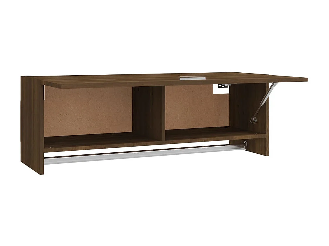 Garde-robe Chêne marron 100x32,5x35 cm Bois d'ingénierie