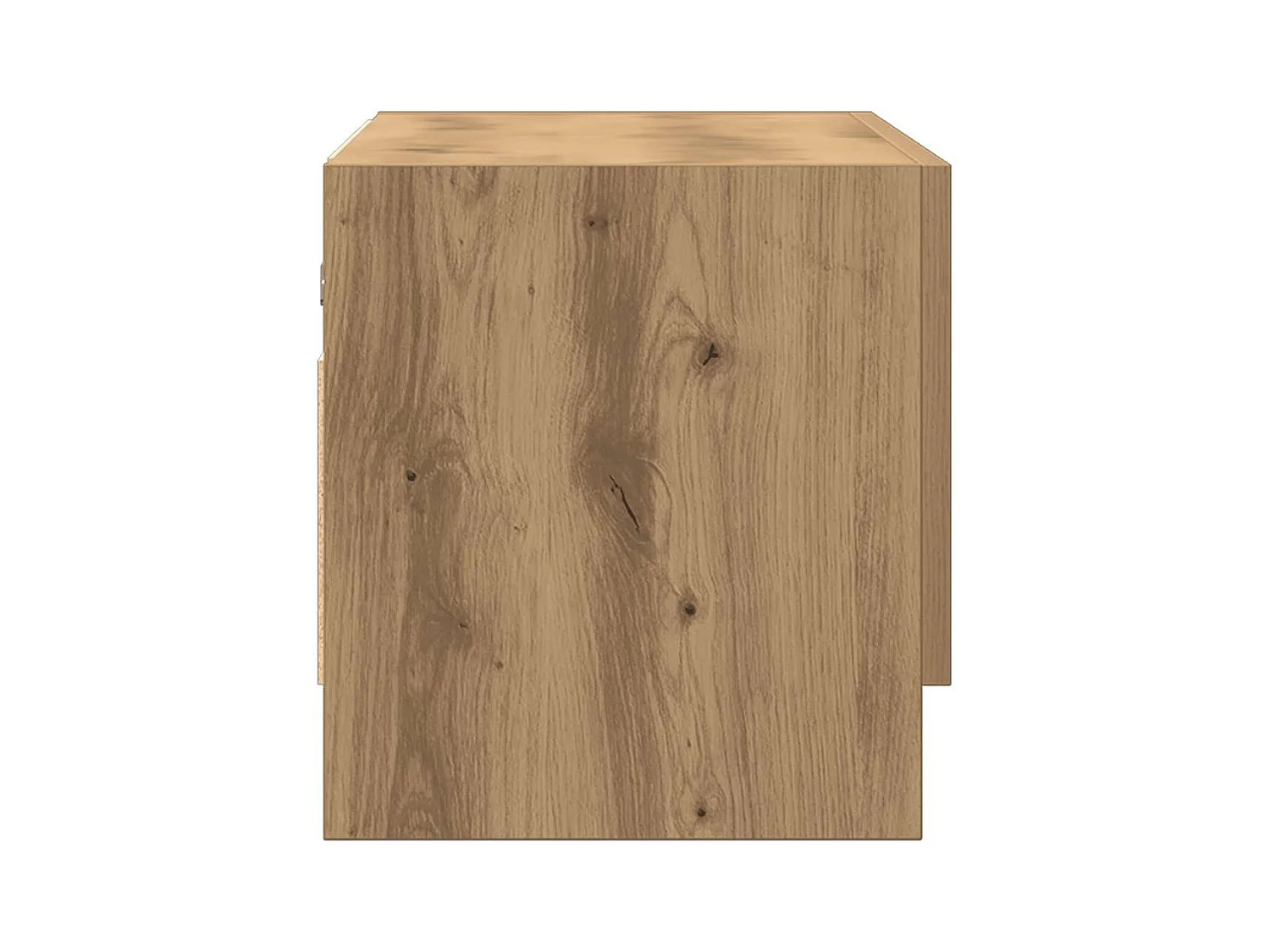 Armoire en chêne artisanal 70x32,5x35 cm bois d'ingénierie