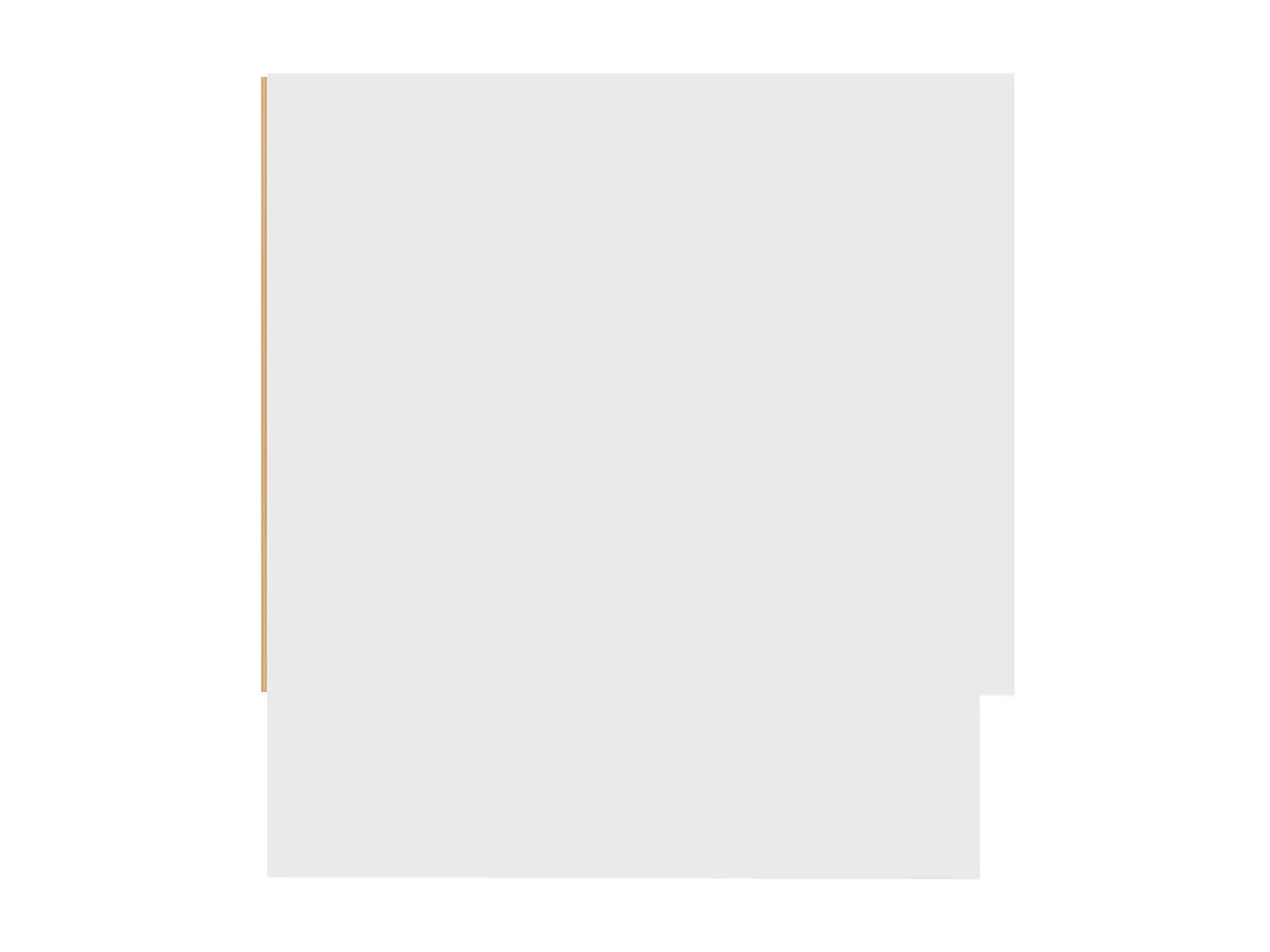 Armadio bianco 100x32,5x35 cm in legno ingegnerizzato