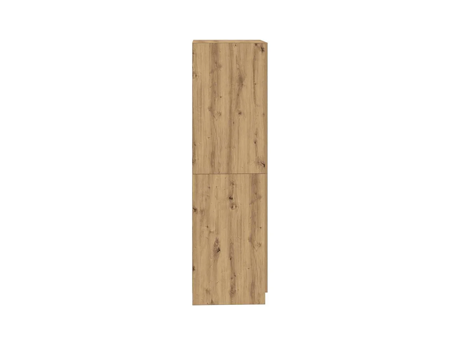 Armoire en chêne artisanal 90 x 52 x 200 cm bois d'ingénierie