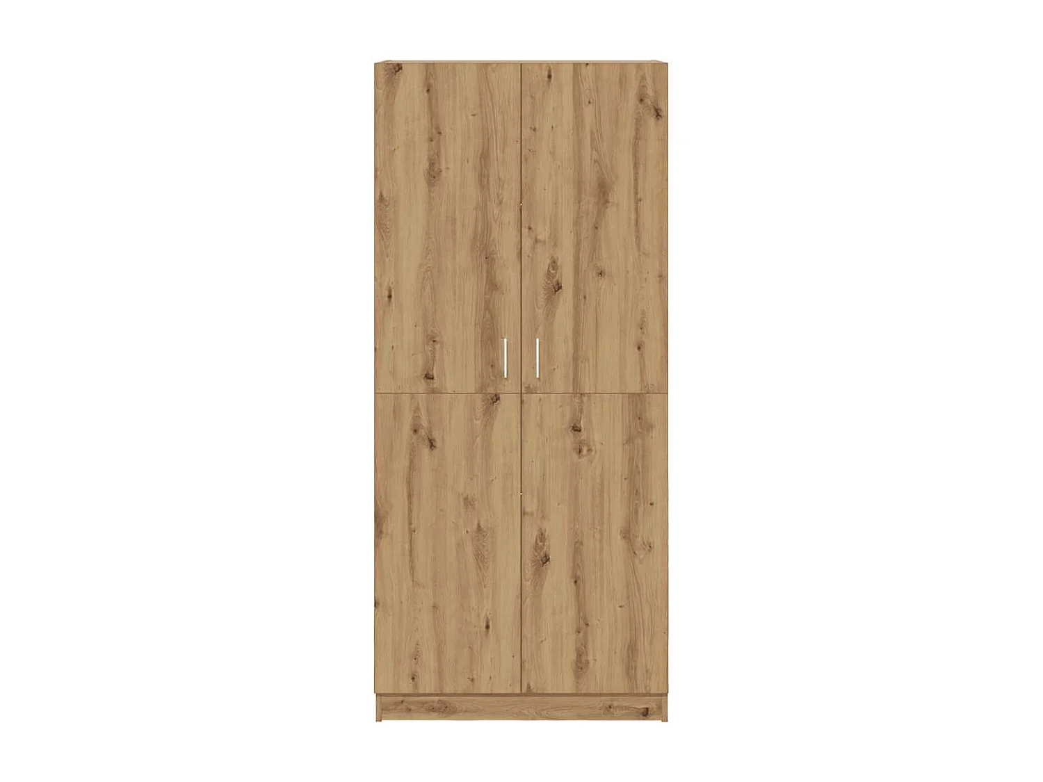 Armoire en chêne artisanal 90 x 52 x 200 cm bois d'ingénierie