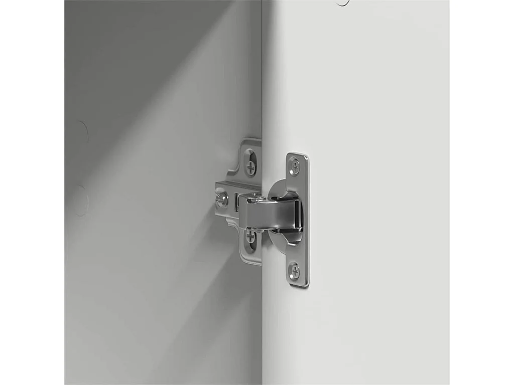 Armoire avec étagère Blanc 55 x 25 x 189 cm Bois d'ingénierie