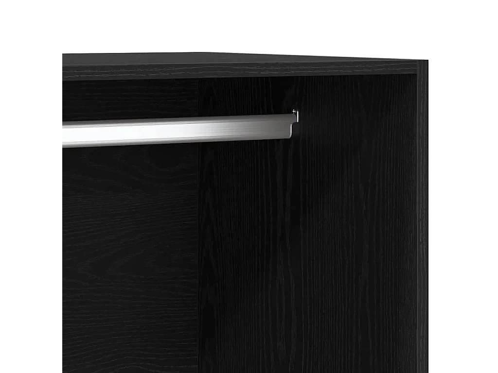 Armoire Chêne noir 50 x 50 x 200 cm Bois d'ingénierie