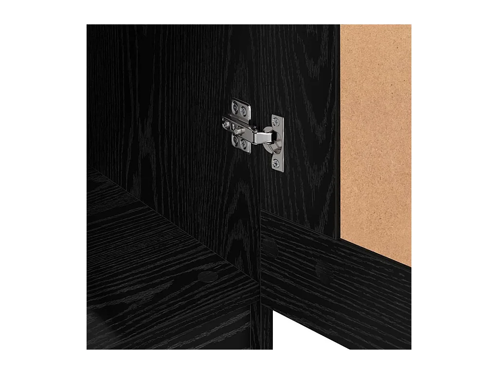 Armoire Autre Chêne noir 82,5 x 51,5 x 180 cm Bois d'ingénierie