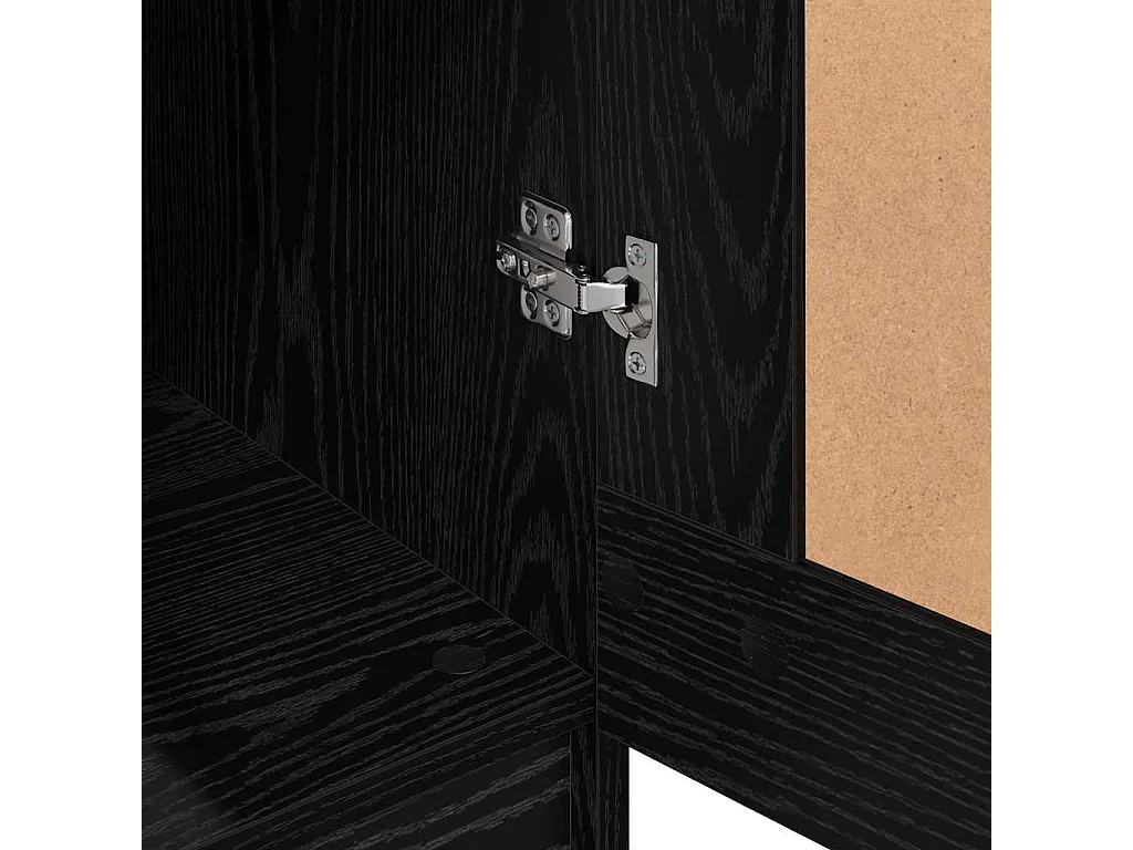 Armoire Autre Chêne noir 82,5 x 51,5 x 180 cm Bois d'ingénierie