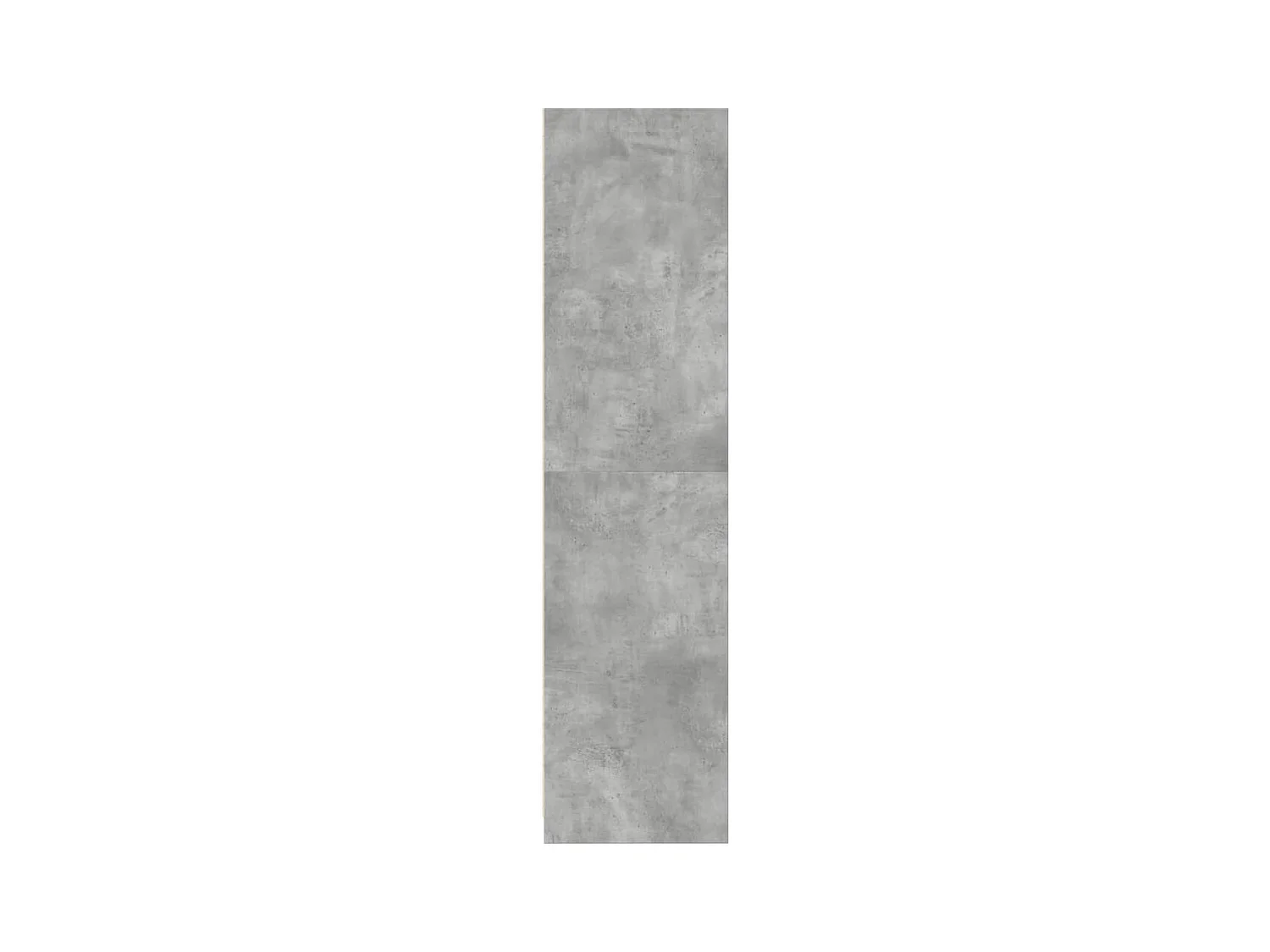 Armadio grigio cemento 100x50x200 cm in truciolare