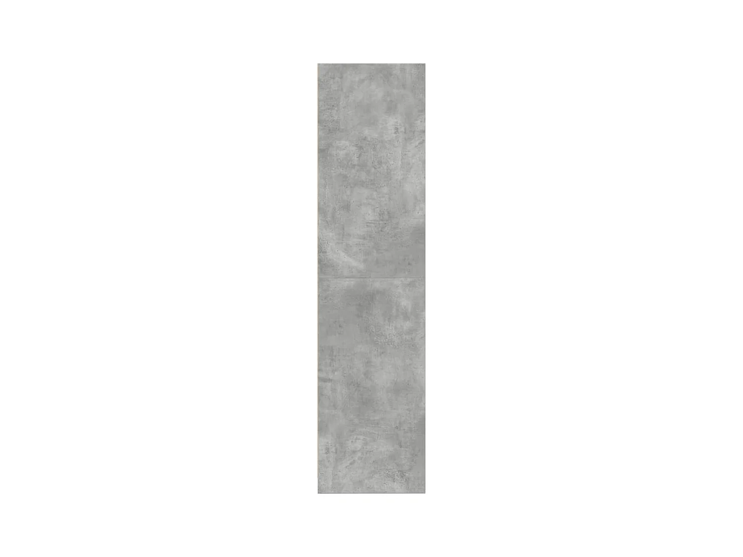 Armadio grigio cemento 80x50x200 cm in legno ingegnerizzato