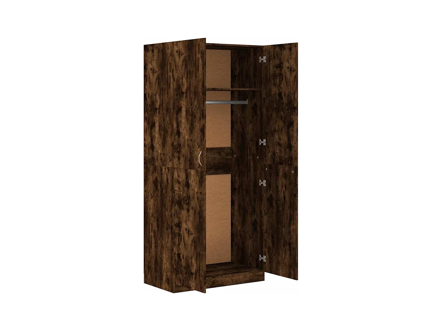 Garde-robe Chêne fumé 90x52x200 cm Bois d'ingénierie