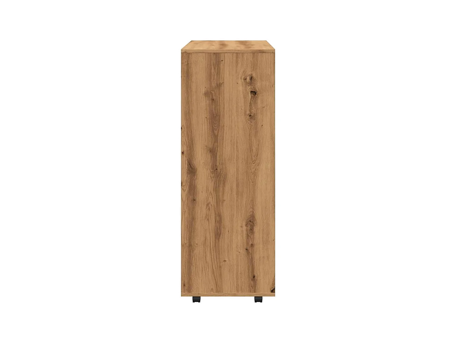 Handgemaakte eikenhouten kledingkast 80x40x110 cm van bewerkt hout