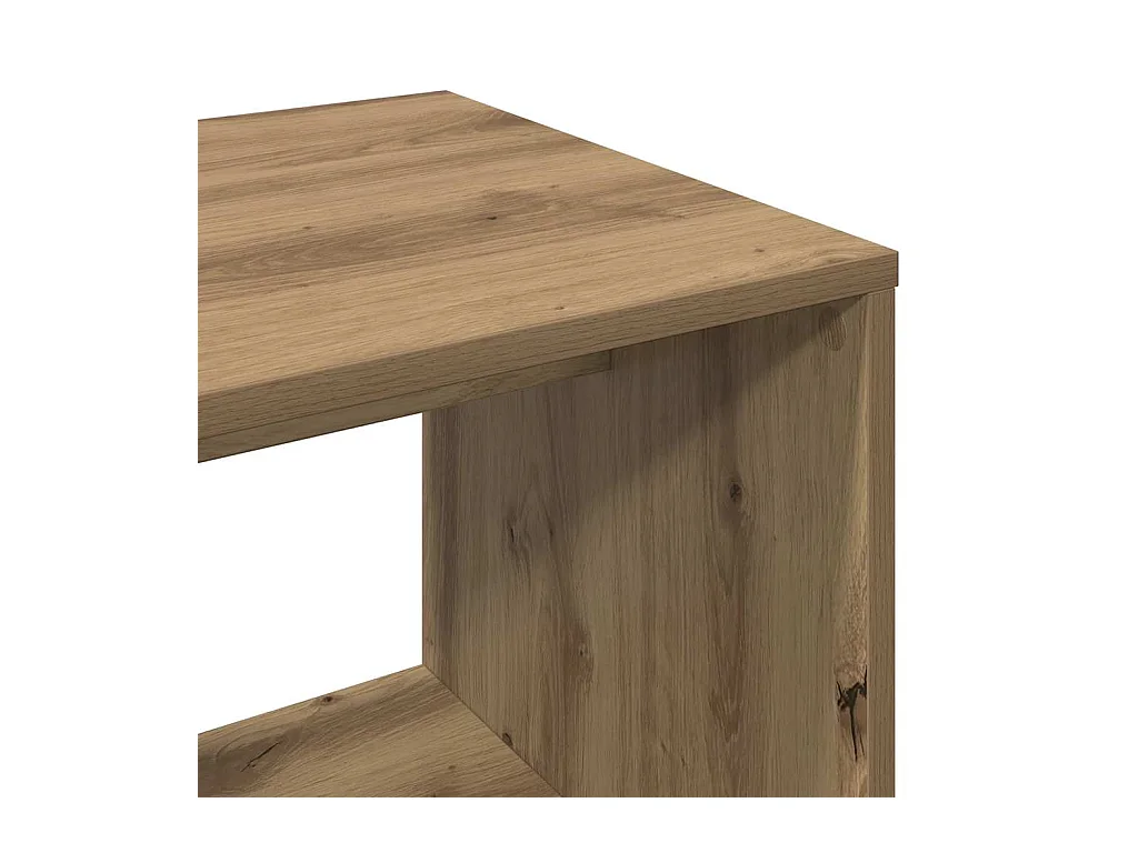 Handgemaakte eikenhouten kledingkast 80x40x110 cm van bewerkt hout