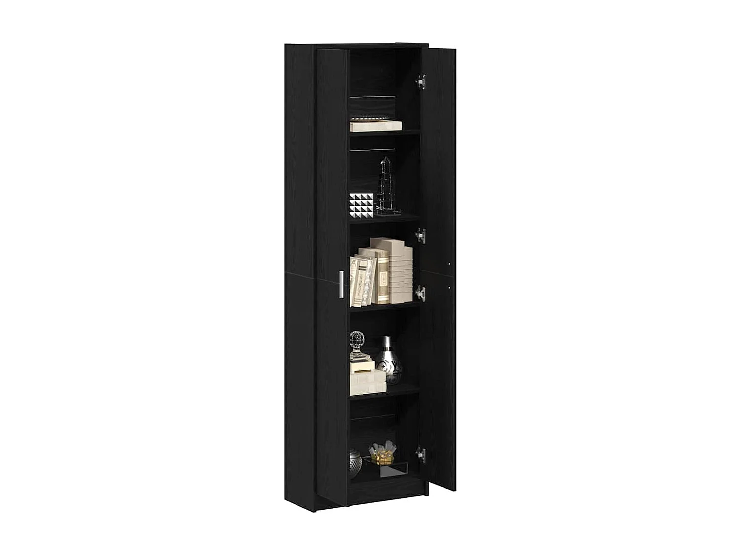 Armoire Chêne noir 55 x 25 x 189 cm Bois d'ingénierie