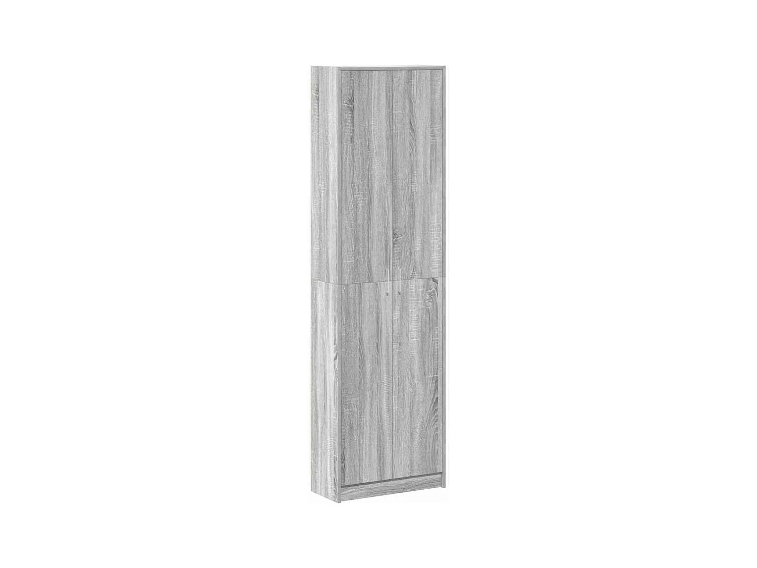 Sonoma Grau Schrank 55 x 25 x 189 cm Holzwerkstoff
