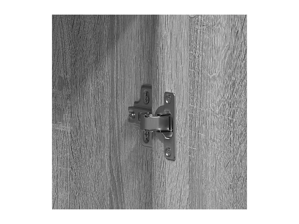 Sonoma Grau Schrank 55 x 25 x 189 cm Holzwerkstoff